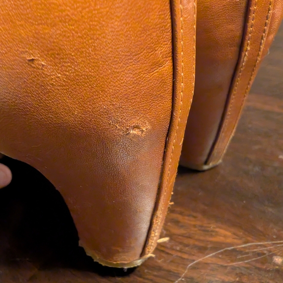 Maison Martin Margiela Brown Leather Heeled Boots - Picture 8 of 8